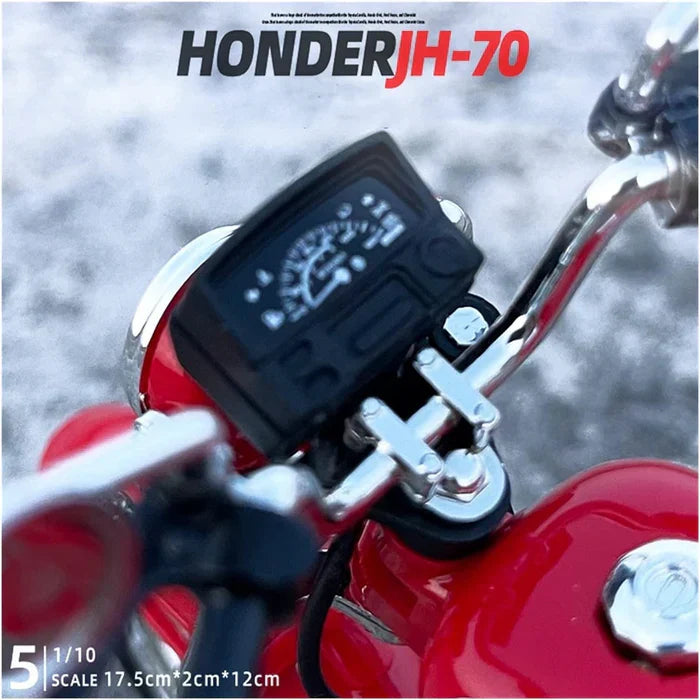 HONDA JIALING MOTORCYCLE JH70 GIFT MOTORCYCLE ALLOY MODEL - SCALE: 1:12 (17.5 X 11.5 CM) HONDA JIALING MOTORCYCLE JH70 GIFT MOTORCYCLE ALLOY MODEL - SCALE: 1:12 (17.5 X 11.5 CM)