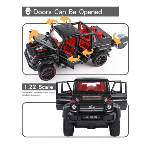 1:22 Scale GM-650 AMG Die Cast Pull Back Car Model with Lights and Sound 1:22 Scale GM-650 AMG Die Cast Pull Back Car Model with Lights and Sound
