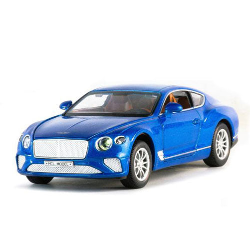 1:22 Scale BENTLEY CONTINENTAL-GT Die Cast Pull Back Car Model * Lights and Sound 1:22 Scale BENTLEY CONTINENTAL-GT Die Cast Pull Back Car Model * Lights and Sound