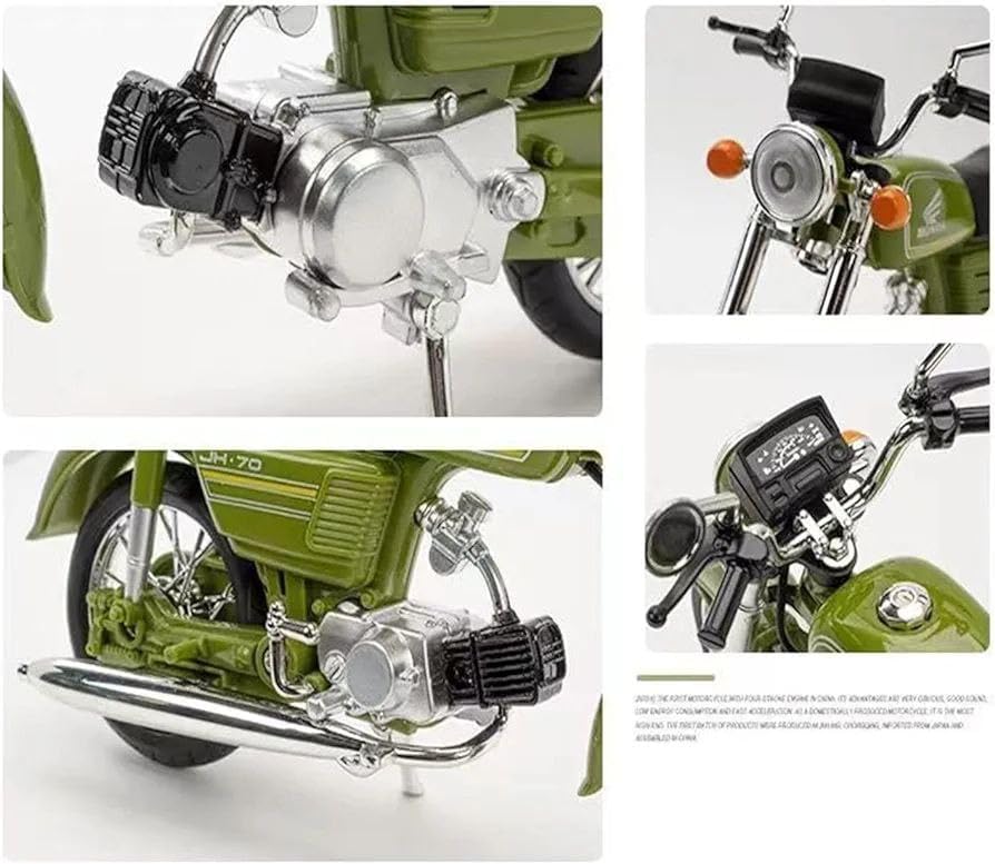 HONDA JIALING MOTORCYCLE JH70 GIFT MOTORCYCLE ALLOY MODEL - SCALE: 1:12 (17.5 X 11.5 CM) HONDA JIALING MOTORCYCLE JH70 GIFT MOTORCYCLE ALLOY MODEL - SCALE: 1:12 (17.5 X 11.5 CM)