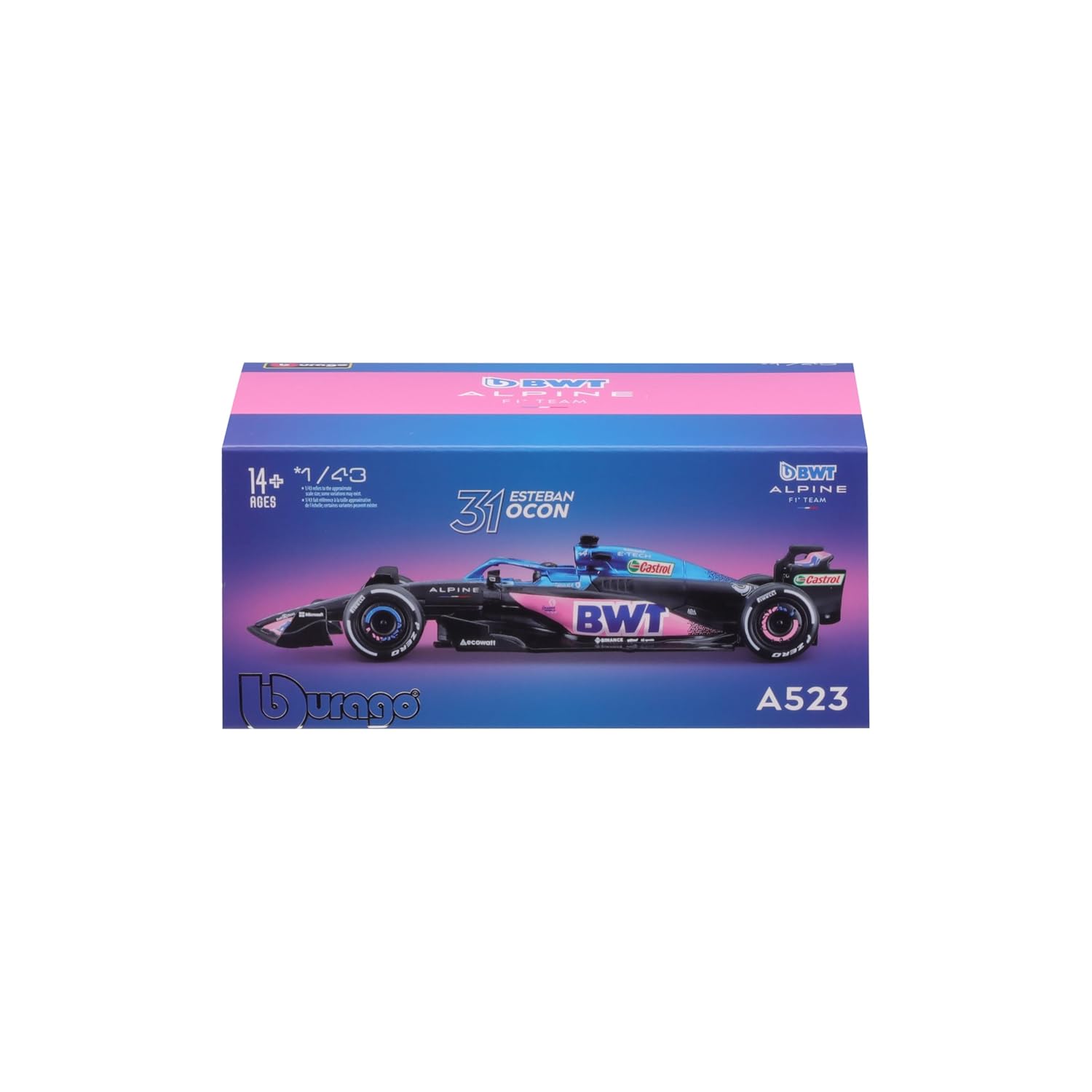1:43 F1 2023 Alpine F1 Team A523 1:43 F1 2023 Alpine F1 Team A523