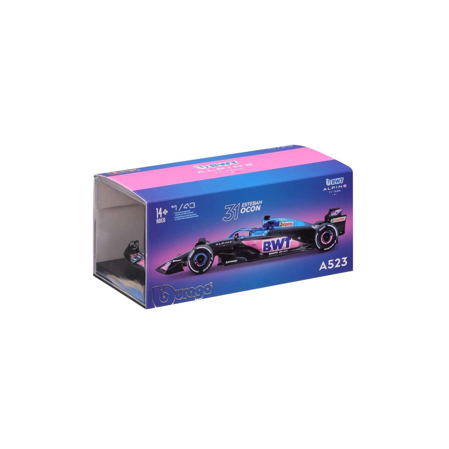 1:43 F1 2023 Alpine F1 Team A523 1:43 F1 2023 Alpine F1 Team A523