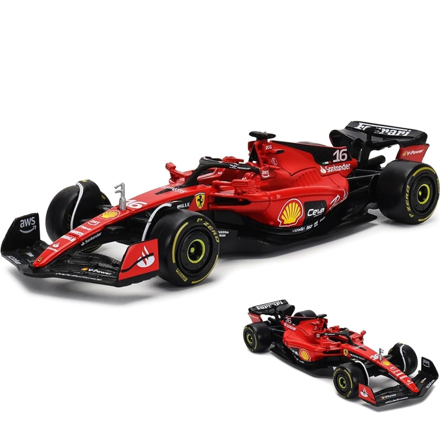 - 1/43 Scale Urban Circuit Ferrari F1 SF23 Car Model - 1/43 Scale Urban Circuit Ferrari F1 SF23 Car Model