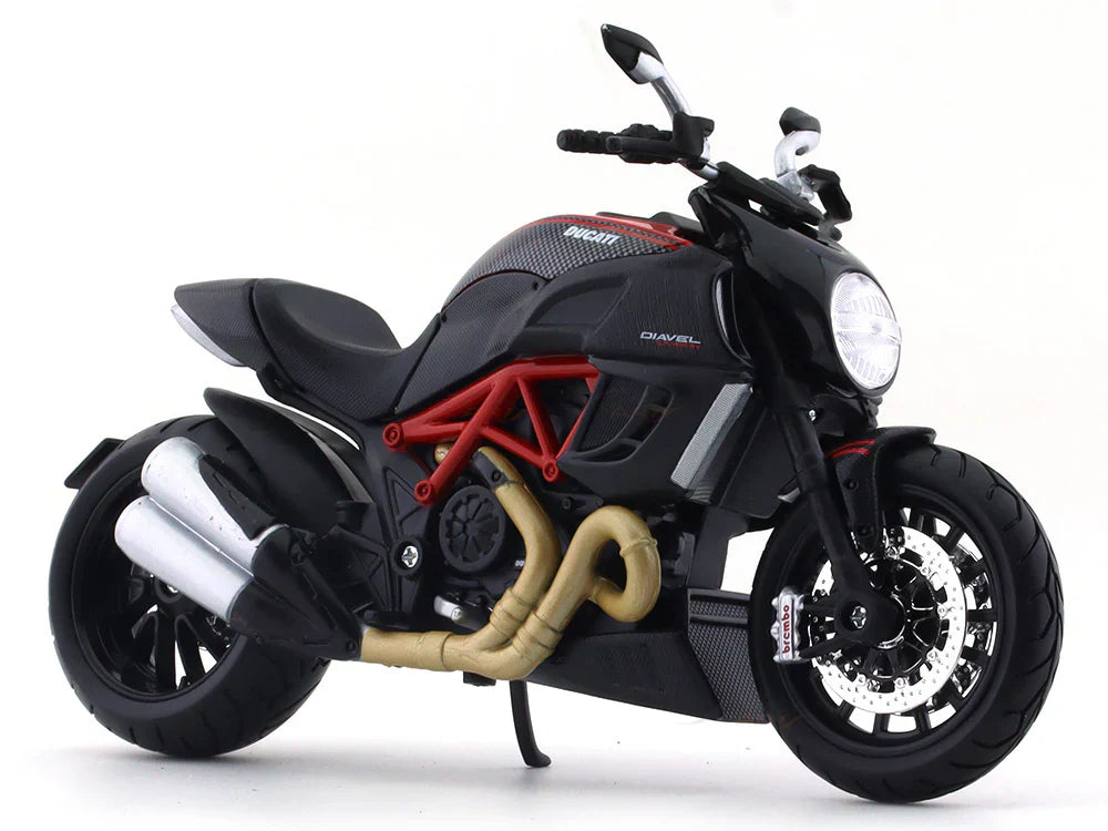 Ducati Diavel Carbon 1:12 Licensed Maisto Diecast Alloy Model Bike Ducati Diavel Carbon 1:12 Licensed Maisto Diecast Alloy Model Bike