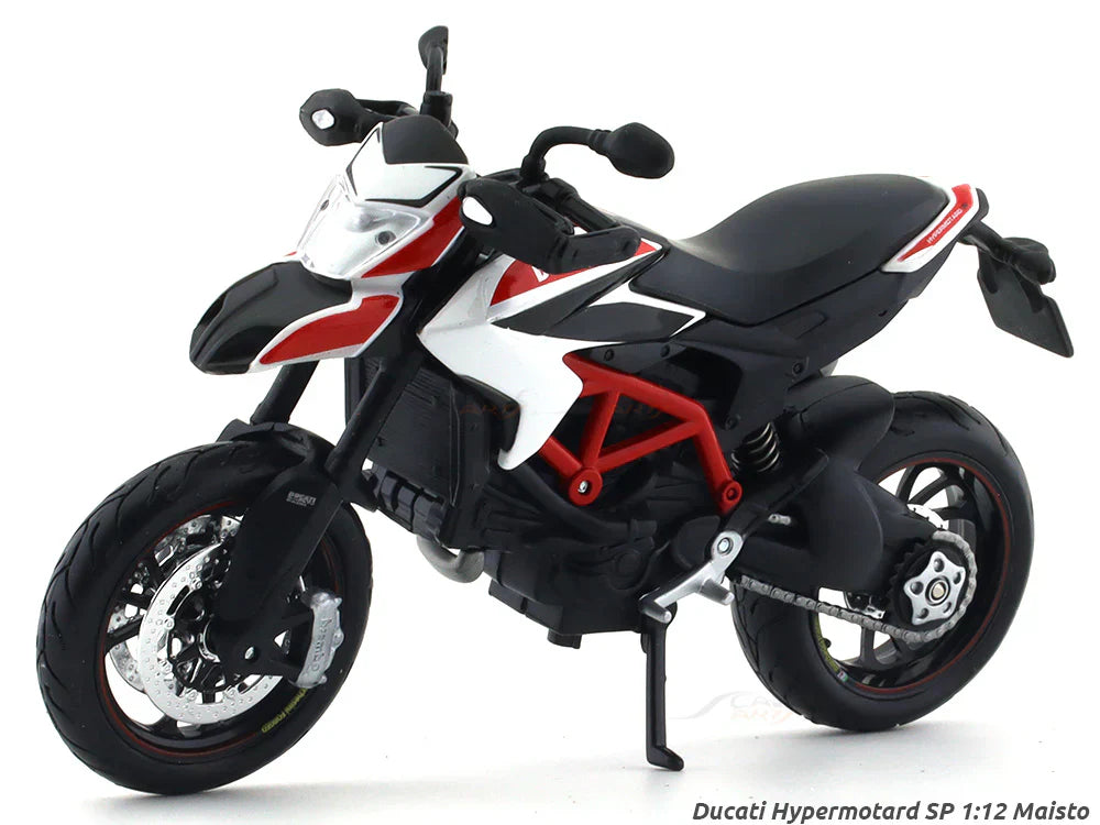 Ducati Hypermotard SP 1:12 Licensed Maisto Diecast Alloy Model Bike Ducati Hypermotard SP 1:12 Licensed Maisto Diecast Alloy Model Bike