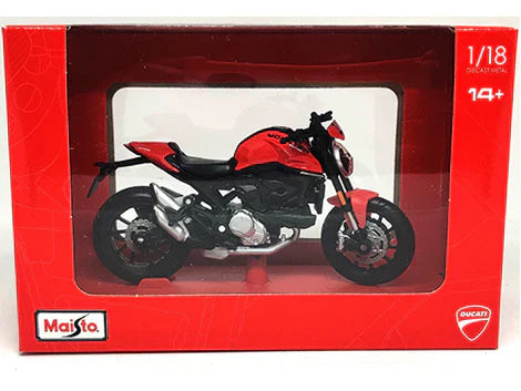 Ducati Monster Plus 2021 1:18 Licensed Maisto Diecast Alloy Model Bike Ducati Monster Plus 2021 1:18 Licensed Maisto Diecast Alloy Model Bike