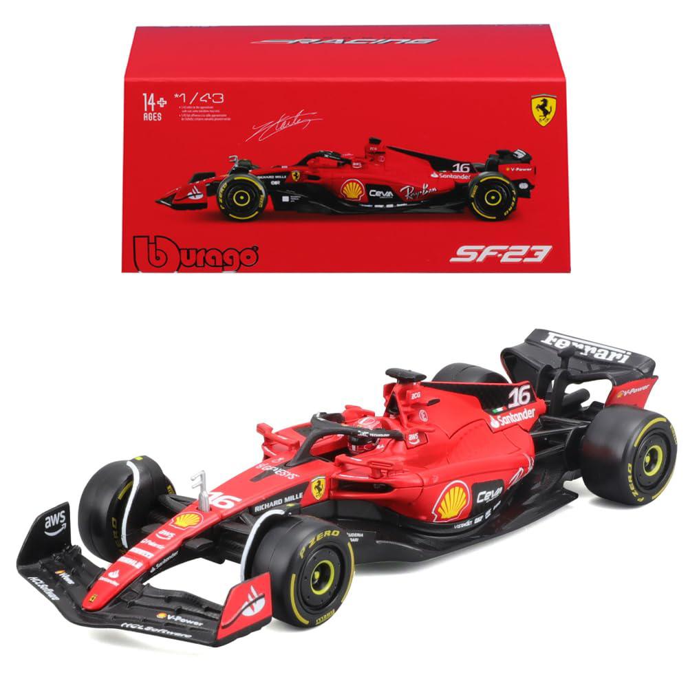 - 1/43 Scale Urban Circuit Ferrari F1 SF23 Car Model - 1/43 Scale Urban Circuit Ferrari F1 SF23 Car Model