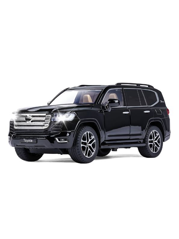Black - Toyota Land Cruiser – LC300 Diecast Model - High-Quality Alloy Collectible Car with Detailed Craftsmanship - Scale - 1:18 - MD1440 Black - Toyota Land Cruiser – LC300 Diecast Model - High-Quality Alloy Collectible Car with Detailed Craftsmanship - Scale - 1:18 - MD1440