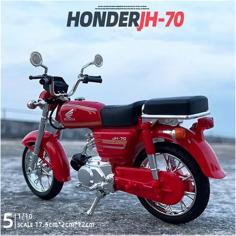HONDA JIALING MOTORCYCLE JH70 GIFT MOTORCYCLE  ALLOY MODEL - SCALE: 1:12 (17.5 X 11.5 CM)