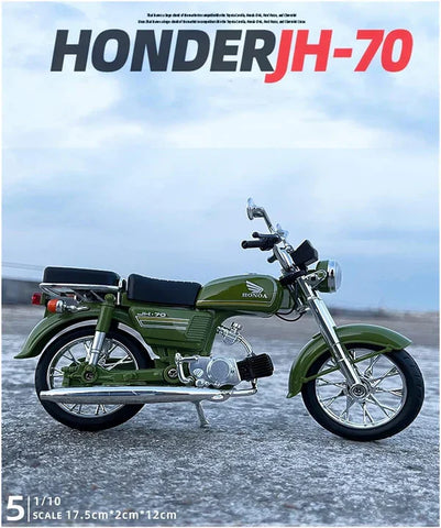 HONDA JIALING MOTORCYCLE JH70 GIFT MOTORCYCLE  ALLOY MODEL - SCALE: 1:12 (17.5 X 11.5 CM)