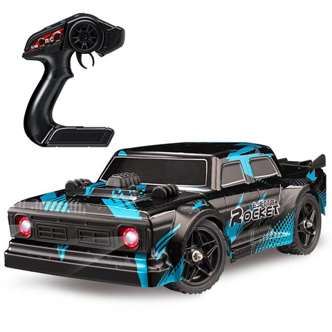1:16 4WD RC Car With Led Lights 2.4g Radio Remote Control Drift Off-Road Car (Speed 50 Km/Hr) With Remote