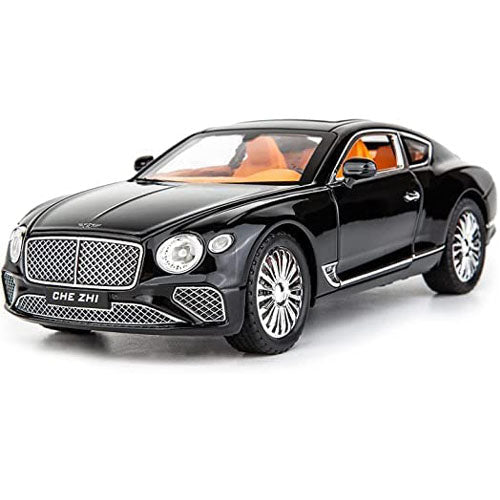 1:22 Scale BENTLEY CONTINENTAL-GT Die Cast Pull Back Car Model * Lights and Sound