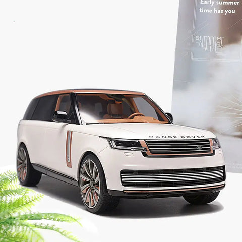1/18 Scale Diecast Metal New Range Rover SUV Alloy Model with Sound & Light Effects