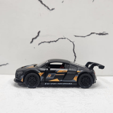 Audi R8 Black Diecast Model Car 1:43