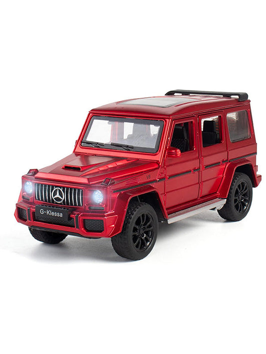 Mercedes Benz  G63 Modal Metal Diecast 1:32 Car - Red (NX-AG-24)