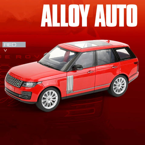 1/18 Scale Diecast Metal New Range Rover SUV Alloy Model with Sound & Light Effects