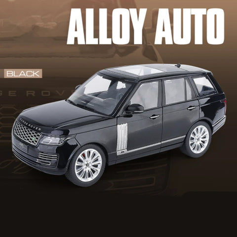 1/18 Scale Diecast Metal New Range Rover SUV Alloy Model with Sound & Light Effects