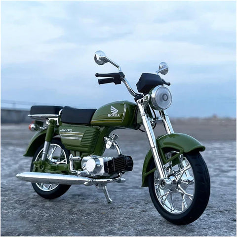 HONDA JIALING MOTORCYCLE JH70 GIFT MOTORCYCLE  ALLOY MODEL - SCALE: 1:12 (17.5 X 11.5 CM)