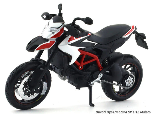 Ducati Hypermotard SP 1:12 Licensed Maisto Diecast Alloy Model Bike