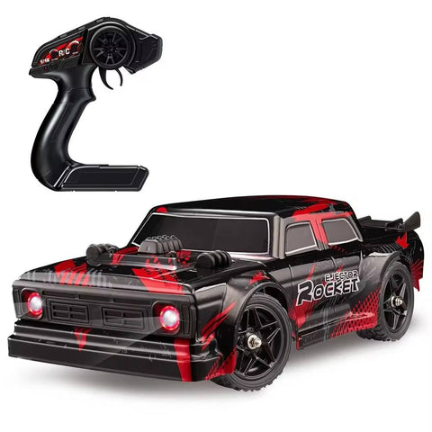 1:16 4WD RC Car With Led Lights 2.4g Radio Remote Control Drift Off-Road Car (Speed 50 Km/Hr) With Remote
