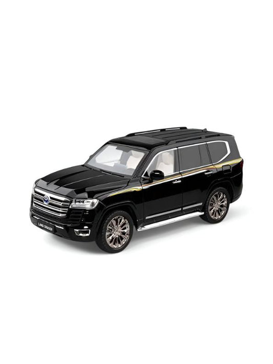 Black - Toyota Land Cruiser – LC300 Diecast Model - High-Quality Alloy Collectible Car with Detailed Craftsmanship - Scale - 1:18 - MD1440